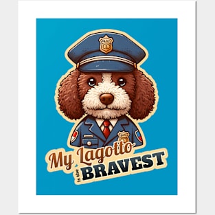 Lagotto police Posters and Art